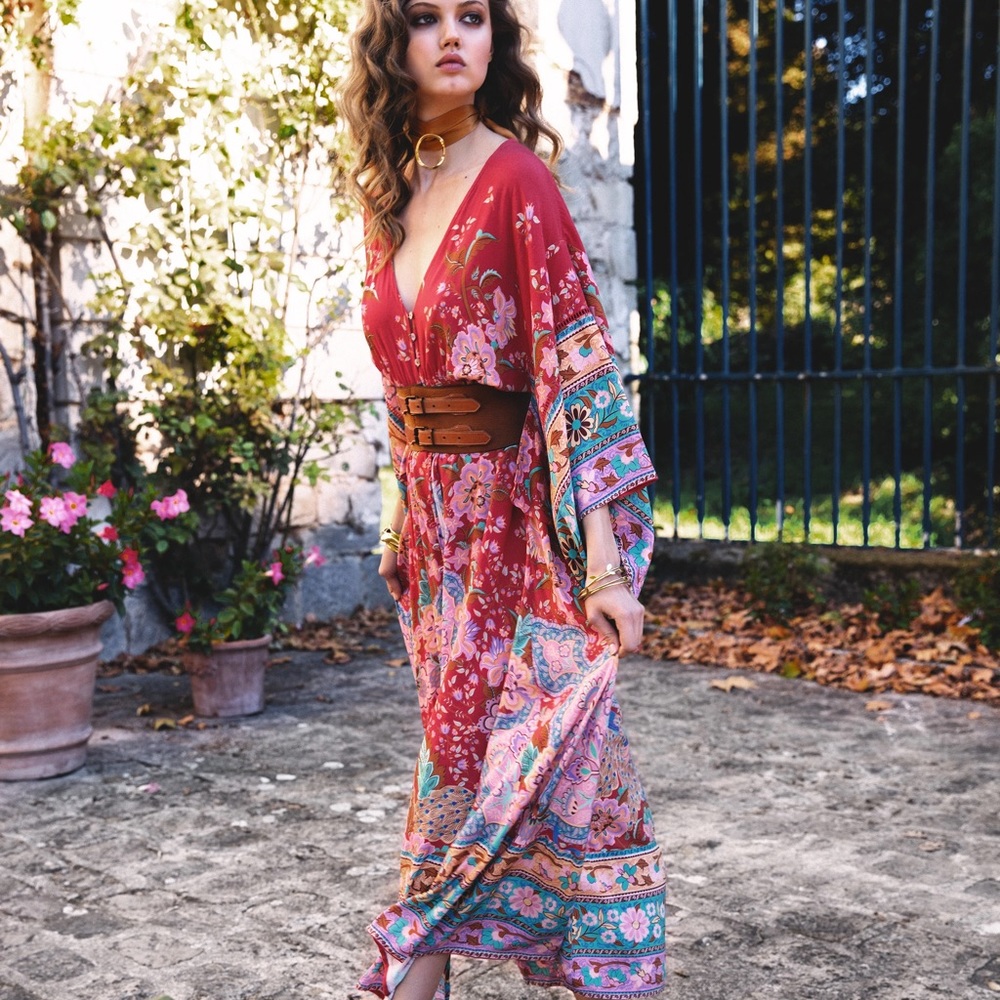 Spell Lotus Kimono Gown 🦄